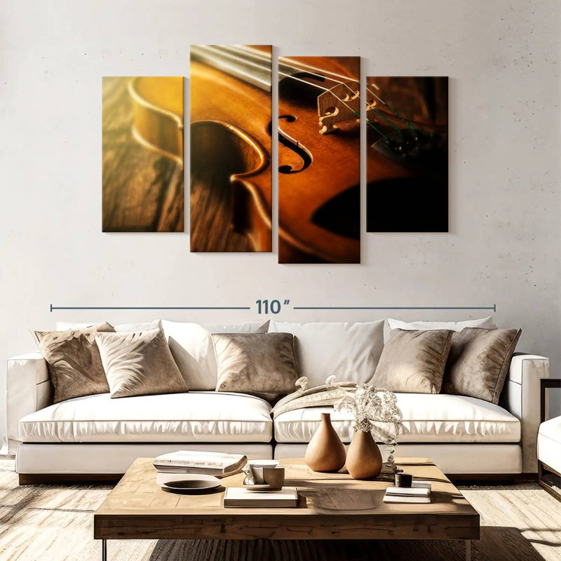 Abarca Sunlit Violin, 54" H x 84" W