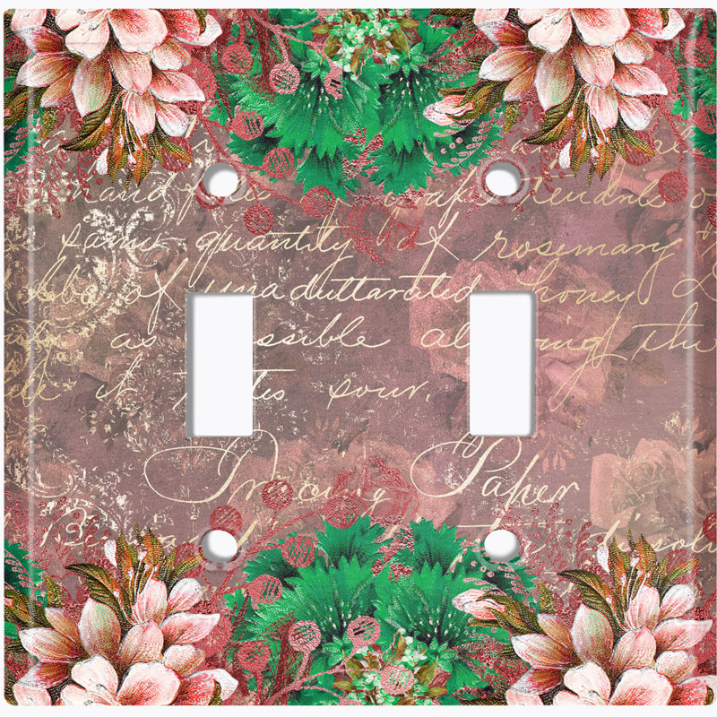 Landscape & Nature 2 - Gang Toggle Light Switch Standard Wall Plate