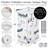 Airplane Green and Blue Foldable Laundry Hamper with Handles