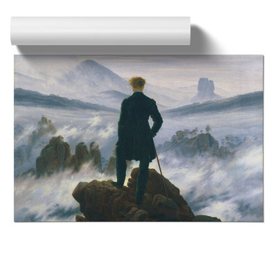 Wanderer Above the Sea of Fog Vol.1 by Caspar David Friedrich - 1 Piece Painting