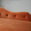 Chaise longue en velours avec rangement et banc rembourré capitonné-1405349083