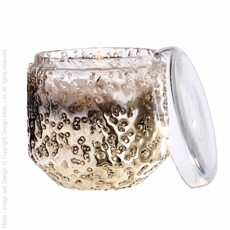 Jhanee Scented Jar Candle with Glass Holder