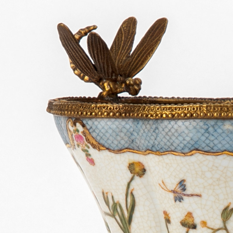 Hand Painted Decorative Porcelain Vase