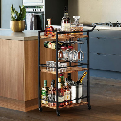 Tiagan Bar Cart by Hokku Designs