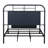 Vintage Series Full Metal Bed - Navy