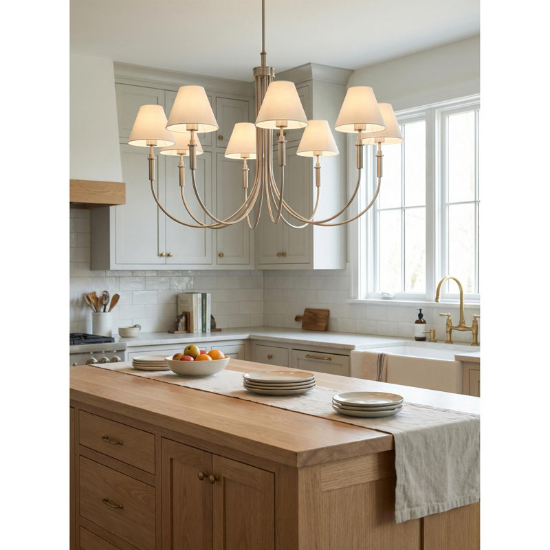 Celeste Chandelier, Silver