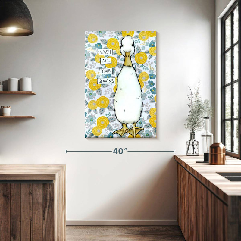 Brampt Quacks, 39" H x 26" W