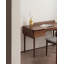 Bureau en bois massif avec cloison Wabi-Sabi-423972989-423972963