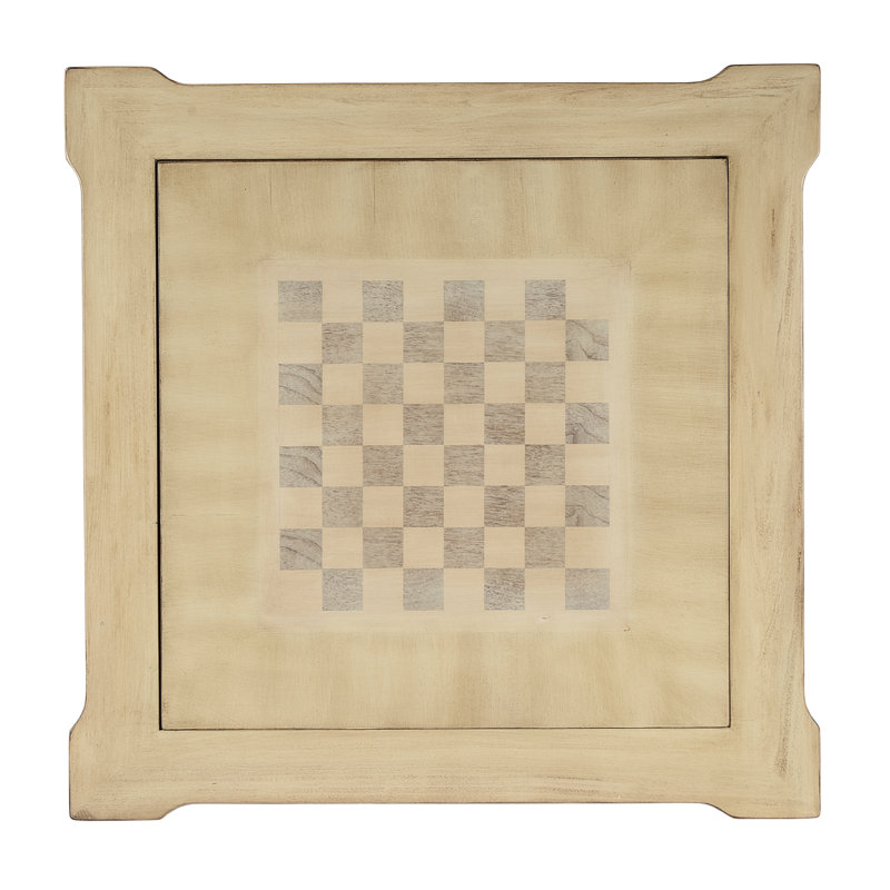 Vincent Multi-Game Card Table, Antique Beige