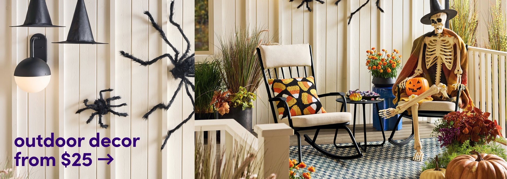 Outdoor decor from $25.