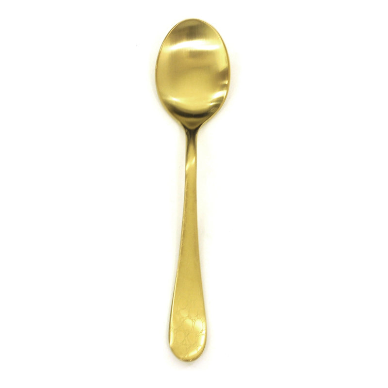 Coccodrillo Dinner Spoon, Ice Gold