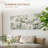 Summer Neutrals Abstract Framed Canvas Wall Art