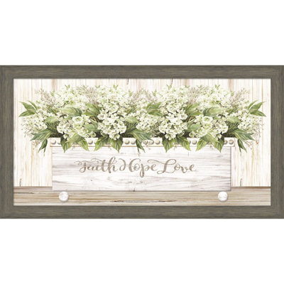 " Faith Hope Love Wood Box " by Cindy Jacobs