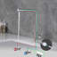 Paddock Twin Lever 3 Way Kitchen Faucet