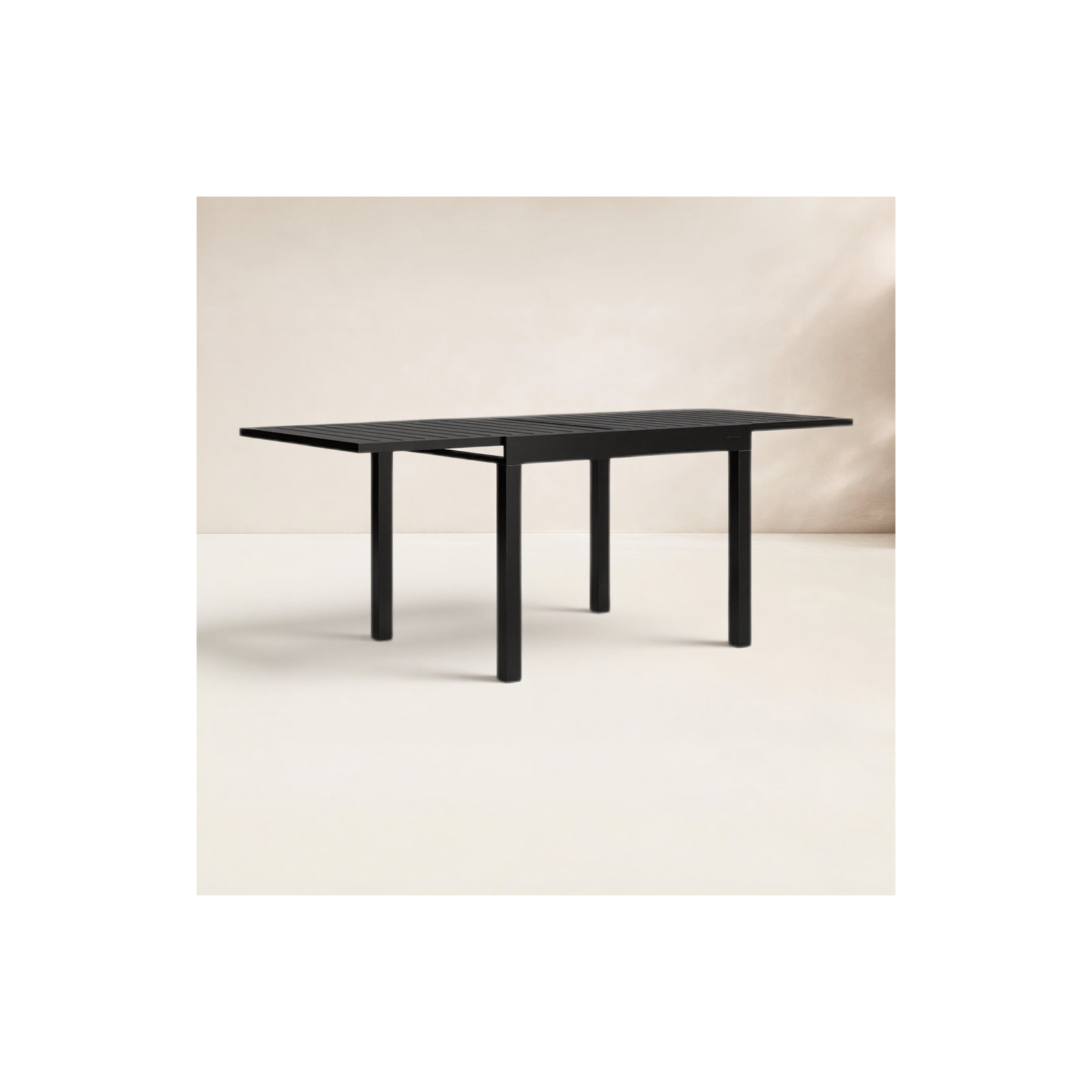 Extendable Powder Coated Steel Dining Table