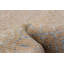 Tapis en soie brun ombre 5 pi 3 po x 7 pi 6 po