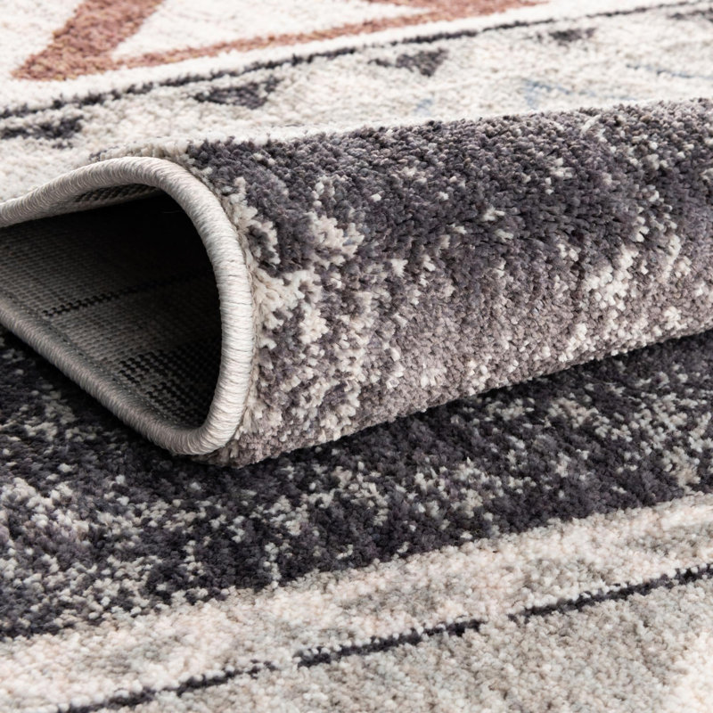 Southwestern Indoor Rug, Round 7'