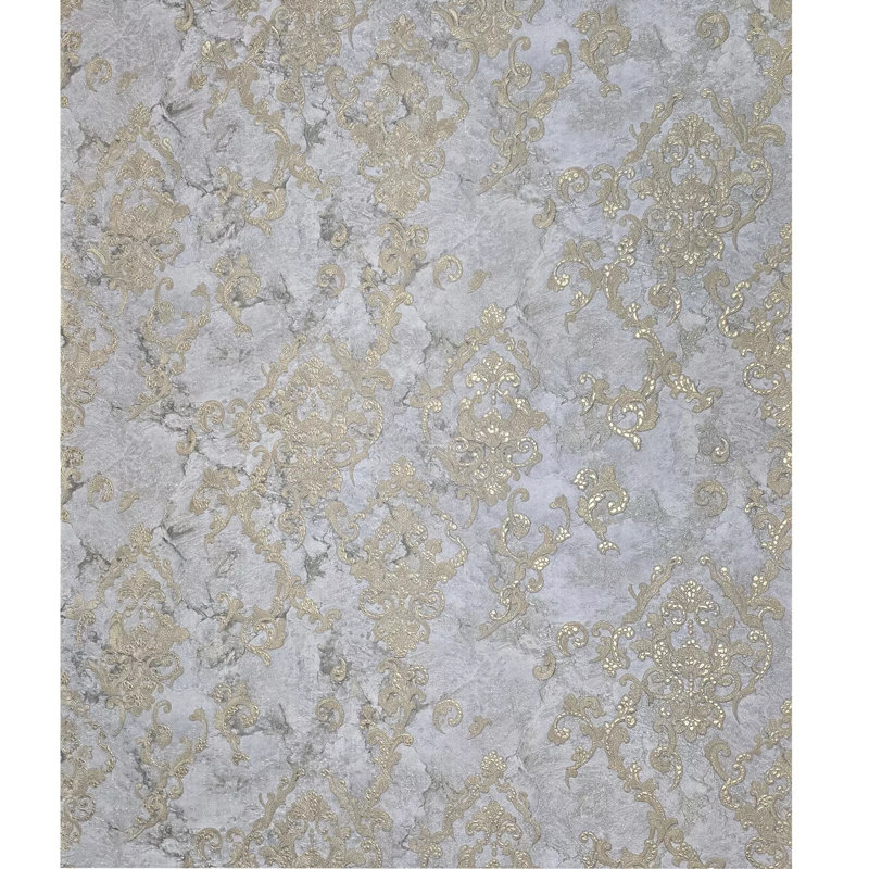 Papier peint damassé victorienne