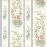 Storks & Thrushes Wallpaper