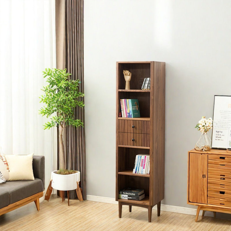 Bibliothèque simple de style nordique