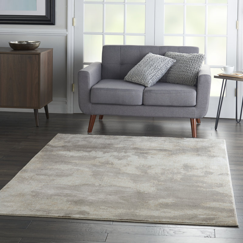 Etchings Abstract Area Rug, Rectangle 122 x 183cm