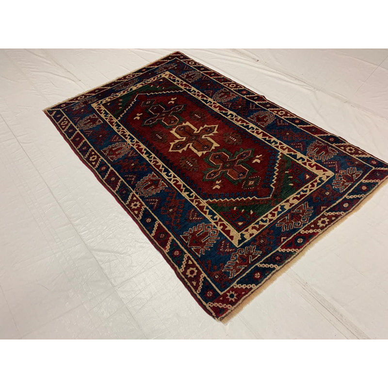 Tapis rétro rétro Battith Anatolian