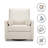 Ethan Swivel Recliner in Performance Fabric-87681315