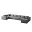 Canapé modulaire en L 188 po Contemporary-1181449850