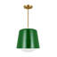 Draper Single Light Steel Dimmable Pendant-335557079