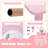 Kids Vanity Set With Stool And Mirror, Princess Make Up Dressing Table With Hair Accessory