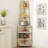 Pursel 68.5'' Tall 5 Tier Corner Bookcase 6 Tier Triangle Design Storage Bookcase Corner Shelf-743575965