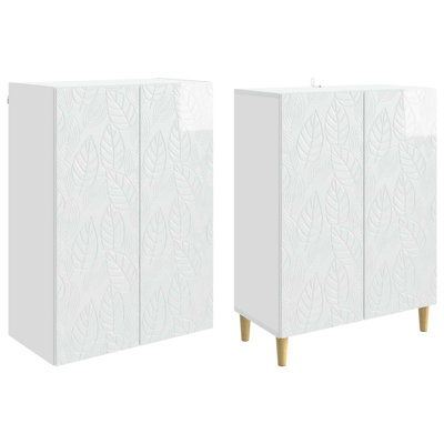 4 -Door 4 -Shelf Storage Cabinet