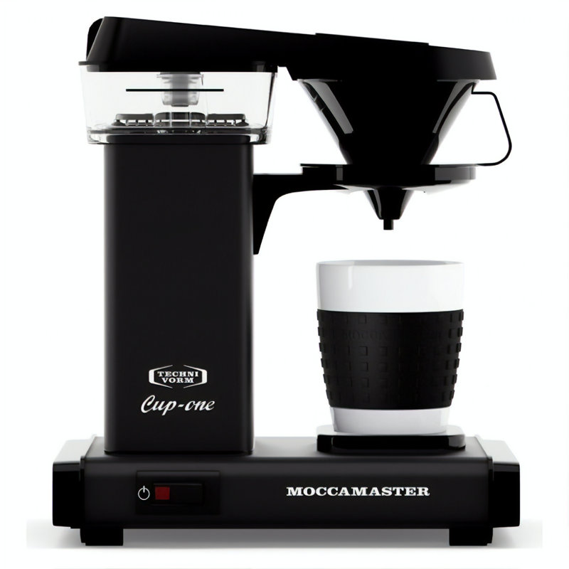 Cafetière à portion individuelle Moccamaster, Noir mat