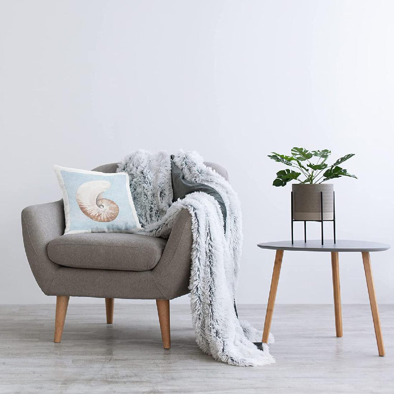 Polyester Throw Square Pillow Cover & Insert