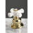 Kingston Brass American Classic Two-Handle 3-Hole Deck Mount Widespread Bathroom Faucet with Pop-Up Drain-39115045