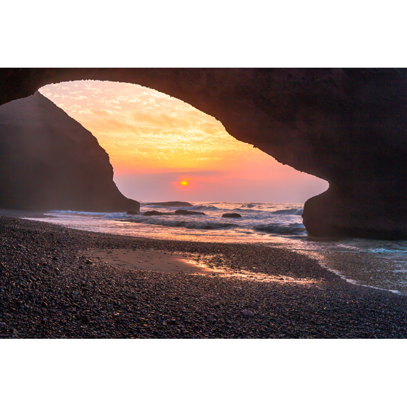 Sunset, Agadir, Morocco - Wrapped Canvas Print, 30cm H x 46cm W x 3.8cm D
