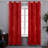 Sliver Wave Printed Room Darkening Blackout Curtains (Set of 2)-2051997802-2051997806