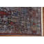 Tapis floral bleu marine 6 x 9