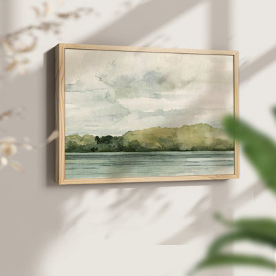 Riverside I -Framed Print - Restickable