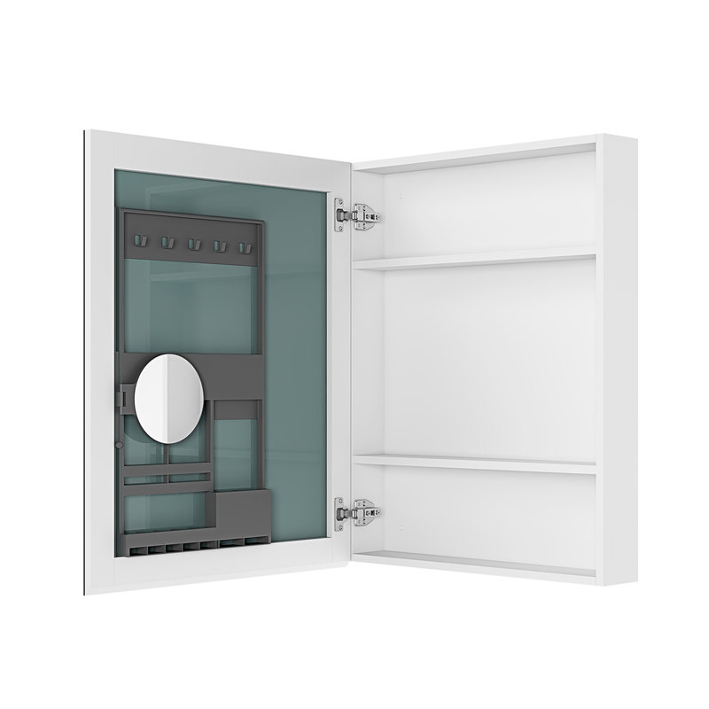 Armoire à pharmacie sans cadre Surface Mirror, Gauche, H 4,8 po x l 30 po x P 24 po