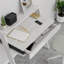 Cowork Modern Floating Desk Wall Mounted With Drawer 94cm Wide-24383761