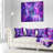 Snow Purple Fractal - Abstract Printed Pillow-30618753-30618757