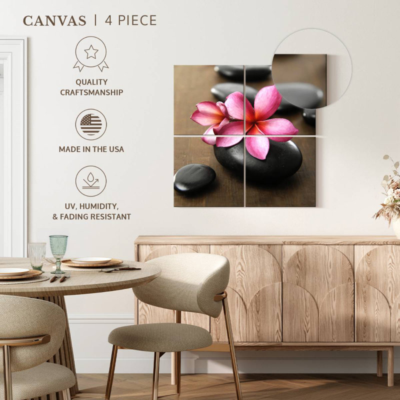 Kerrick Zen Pebbles IV, 50" H x 50" W