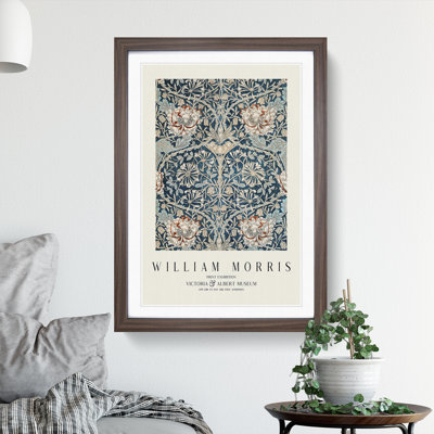 Honeysuckle Vol.2 by William Morris - Framed Print