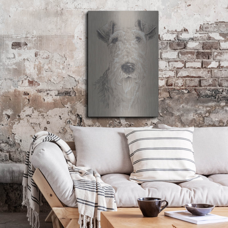 «Wire Fox Terrier» par Barbara Keith, H 36 po x l 24 po