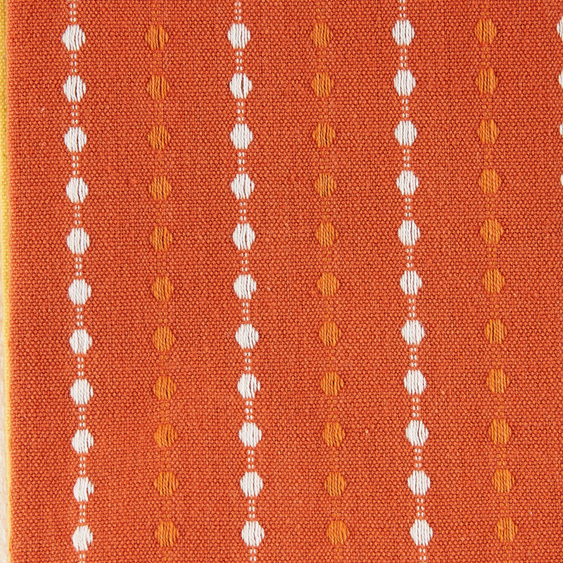 Torchon Edgilyn Harvest, Orange brûlé