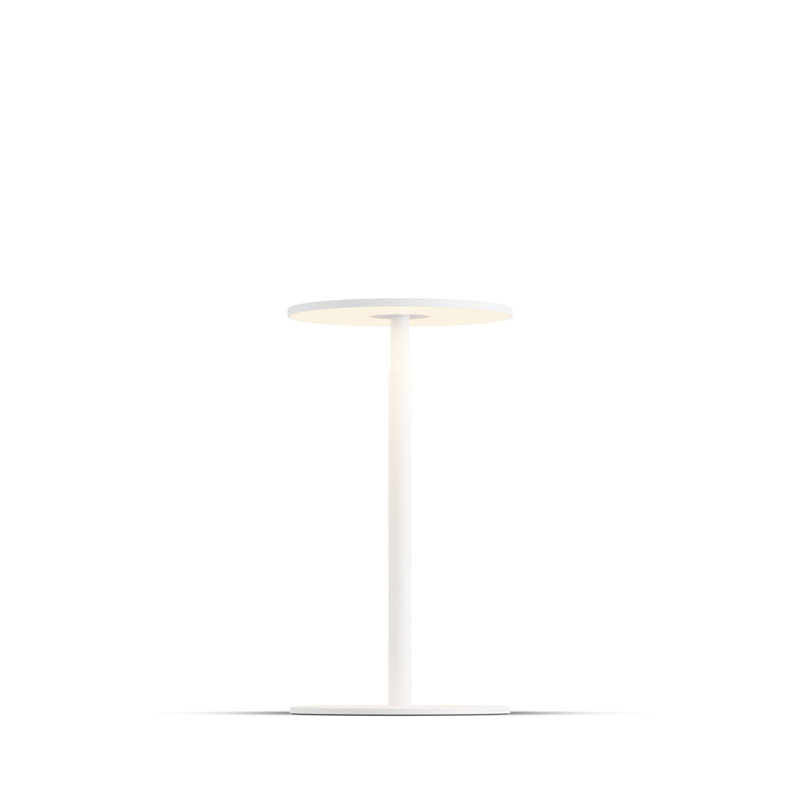 Yurei LED Desk Table Lamp, Matte White