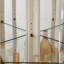 Armoire de coin, antique, verre, vitrine pour le salon, objets de collection, rangement pour le vin et le bar-972305245