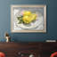 «Lemons on a Plate I», reproduction sur toile encadrée-2040011980
