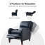 Fauteuil inclinable en cuir Beecher 28,75 po-512082014